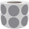 Runde Etiketten Grau 19 mm Aufkleber – 1,9 cm Sticker 1050 Stück von Royal Green