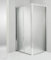 Hydra Box Doccia angolare Anta Fissa Porta Soffietto 65x60 cm Opaco