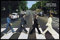 1art1 The Beatles Poster Plakat | Bild und Kunststoff-Rahmen - Abbey Road (91 x 61cm)