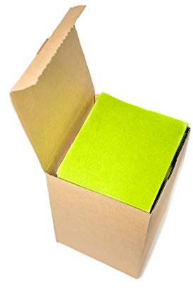 100 Aroba Airlaid Cocktail Servietten Stoffähnlich Dessert Serviette 20x20 cm 1/4 Falz Hochwertig|21 Farben|Hochzeit Geburtstag Bar Caffee Disco Hotel Catering Party Grün Kiwi