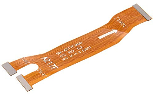 Kompatibel mit Samsung Galaxy A21S SM-A217F A217F A217F, Ersatzteil Flat Flex Hauptkabel, LCD-Bildschirm, Retro-Touch-Display, Hauptplatine für Anschluss Main to Sub-Board