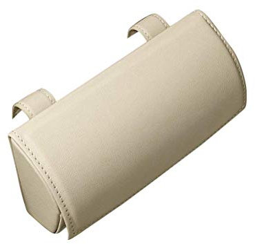 Miokycl Auto Brillenetui Auto Sonnenblende Brillenhalter Universal Automotive PU Brillenhalter Schutzbox Clip Brillen Hartschalen-Aufbewahrungsorganisator
