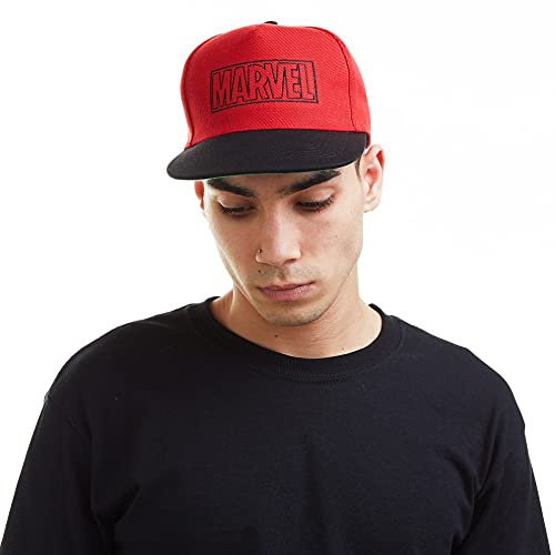 Cotton Soul Marvel Line Logo Snapback Cap One Size