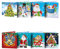 Huacan Diamant Painting Gruß Karten 8 Stück Weihnachten Grußkarte Mit Umschlag 5D DIY Diamond Weihnachtskarten Kit Geschenk für Familien, Diamant Painting Gruß Karten für Weihnachten Neujahr