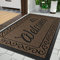 Yimobra welcome door mat, Heavy Duty Sturdy Front Mats for Home Entrance Outdoor Indoor,Non Slip Backing, Exterior Mats for Outside Patio Porch Farmhouse, 75 x 43 cm, Coffee
