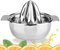 Gerhannery Spremiagrumi Manuale, Spremi Limone Manuale Con Contenitore in 304 Acciaio Inox (Commestibile), Spremiagrumi Manuale per Arance e Limone, Spremi Lime Spremiagrumi Facile da Pulire