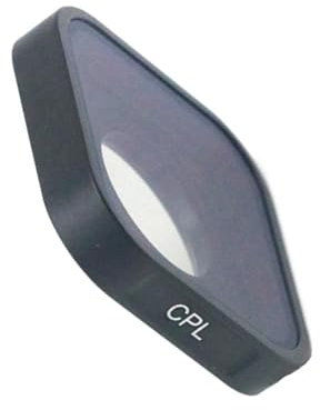 Ronyme Filtro polarizador Protector de Lente de Vidrio óptico para 12 11 10 9 Filtro polarizador Cuadrado Impermeable Filtro de Lente Protector, CPL