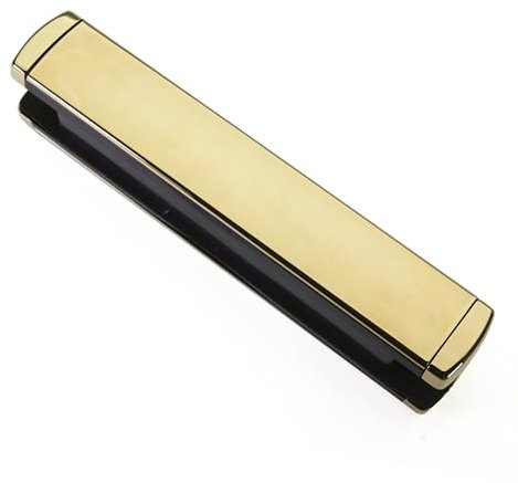 IRONWORX® Enigma 12 Premium Slimline Metal Sleeved Letterbox Polished Gold ❘ Fully Weather Sealed, 180° Opening, Ultra Durable Modern Design, Compatible with UPVC, Composite & Wooden Doors