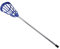 Xiuganpo Lacrosse-Stick aus Aluminiumlegierung, Tragbarer und Leichter Lacrosse-Trainingsstock mit Professionellem Leiter, Übe Lacrosse-Sticks für Einsteiger und Training (Blau)