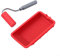 Zeroupshop Silicone Roller And Glue Tray Painting Tools, with Roller Brush for Creative Wall Painting for Door Furniture Cabinets