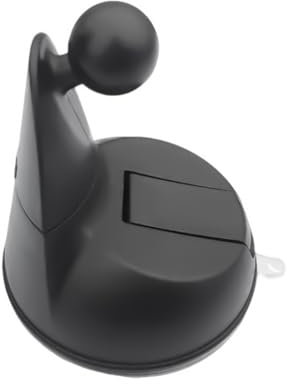 omiinitio Ventosa para navegación, soporte para parabrisas, soporte para tabletas, smartphones, construcción sólida, 17 mm, giratorio