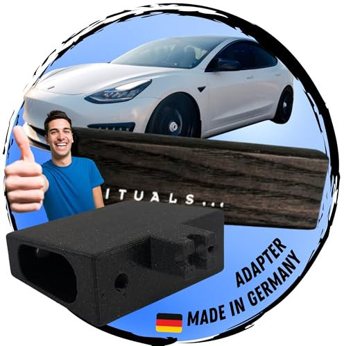 ULROAD kompatibel mit Rituals Auto Duft für Tesla Adapter Model 3 Y Zubehör Halterung Adapter für Lufterfrischer Lüftung Lüftungsschlitz Car Air Freshener Clip