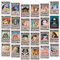 24PCS Anime Poster, Anime Wandcollage Set, Wall Collage Kit, Anime Wanted Bounty Poster ästhetische Bilder Wand Dekoration Collage Posters Wanted für Zimmer Wohnzimmer Schlafzimmer 28.5*19.5CM