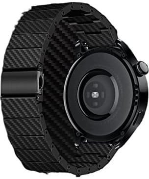 YingYou 20mm 22mm Uhrenarmband Kompatibel mit Samsung Uhr 4 Klassiker 46mm 42mm aktiv 2 Kohlefaser Kevlar Armband Galaxieuhr 4 44mm 40mm Gurt(22mm Universal)