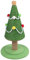 Generic Catschador con Albero di Natale, Gatto Graffio con Albero di Natale, Struttura Stabile, Resistente Agli Interni (Medio: 30 x 47 cm / 11,8 x 18,5 pollici)