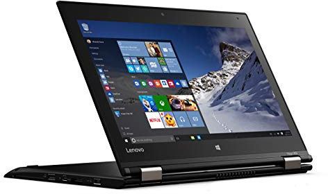 Lenovo Laptop 12,5 Zoll, Notebook 12,5 Zoll, ThinkPad Yoga 260 Touchscreen, Intel Core i5, 8GB RAM, 256GB SSD, QWERTZ Tastatur, Laptop Windows 11 Pro (Generalüberholt)