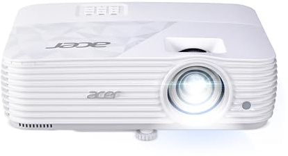 Acer HL6518i - Proiettore laser DLP, 1080p Full HD (1.920 x 1.080 pixel), 4.000 ANSI lumen, contrasto 3.500.000:1, Keystone, 1 altoparlante da 10 Watt, HDMI (HDCP), bianco, Home Cinema