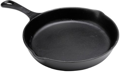GoodCook Pre-Seasoned Cast Iron Skillet, 10 Inch, Black