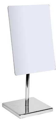 Sabichi Makeup Mirror Frameless Freestanding Vanity with Stand Chrome
