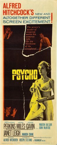 Posters Psycho Filmplakat Einsatz 14x36 hitchcock