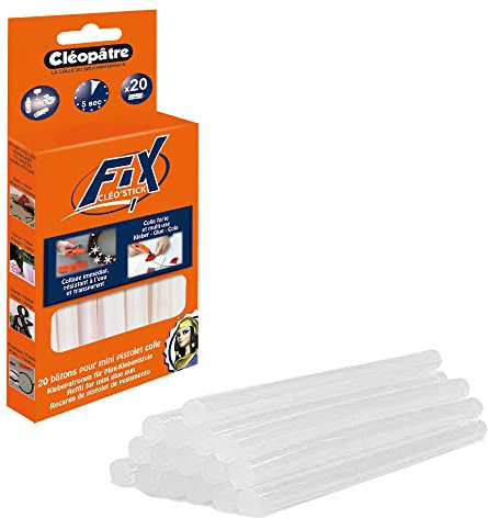 Colle Cléopâtre Pistolet Pack de 20 Recharges