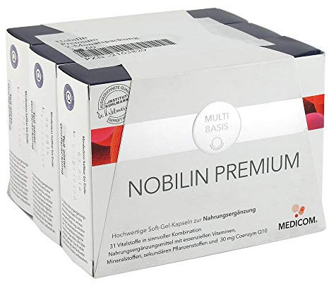 NOBILIN Premium Kombipackung Kapseln 3X60 St