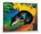 1art1 Franz Marc Poster Der Blaue Fuchs, 1911 Bilder Leinwand-Bild Auf Keilrahmen | XXL-Wandbild Poster Kunstdruck Als Leinwandbild 80x60 cm