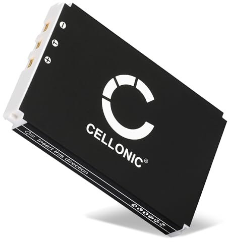 CELLONIC Batterie Compatible avec Logitech Harmony 1100 Remote, 1000, K398 | 1300mAh, 3.7V, Lithium Ion pour Logitech Harmony 1100i Remote, 915, C-RL65, Squeezebox Duet Controler, F12440056, 190582-0000