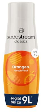 SodaStream Concentré Orange pour Machine à Eau Pétillante et Soda | Préparez jusqu'à 9 Litres de Soda à l'Orange en Quelques Secondes, 440ml