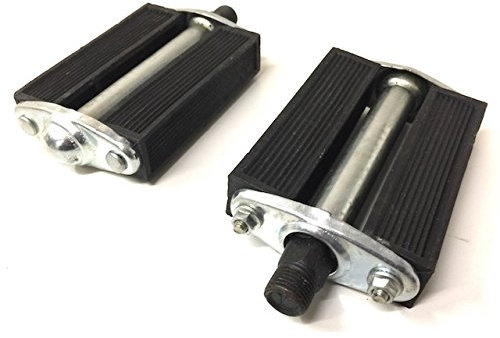 Pedale Pedalsatz Set Universal passend für Maxi, Hercules, Kreidler, Zündapp, Solo, Tomos, DKW, KTM – Pedalset für Mofa, Moped und Mokick