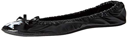 NCAA Damen Exklusives Team Logo Flats mit Clutch, Damen, Team Color, Medium