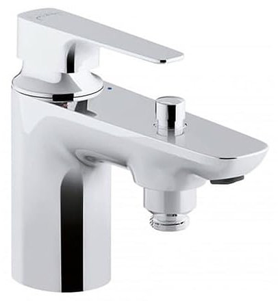 Jacob Delafon - Mitigeur bain douche monotrou Aleo+ chrome