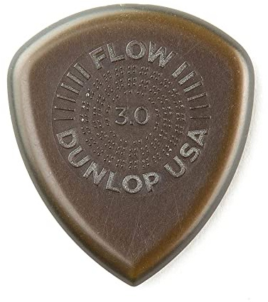 Jim Dunlop 547P2.50 Flow Jumbo Grip Picks, 3.0 mm