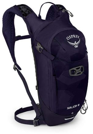 Osprey Salida 8 Trinkrucksack für Frauen, mit Hydraulics™ LT 2,5-Liter-Trinkblase - Violet Pedals (O/S)