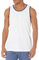 Amazon Essentials Herren Tanktop, Normale Passform, Weiß, XS