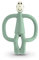 Matchstick Monkey, Original Teether & Gel Applicator, Silicone, Easy To Grip, BPA Free, 3 Months Old+, 10.5 cm, Mint Green Monkey