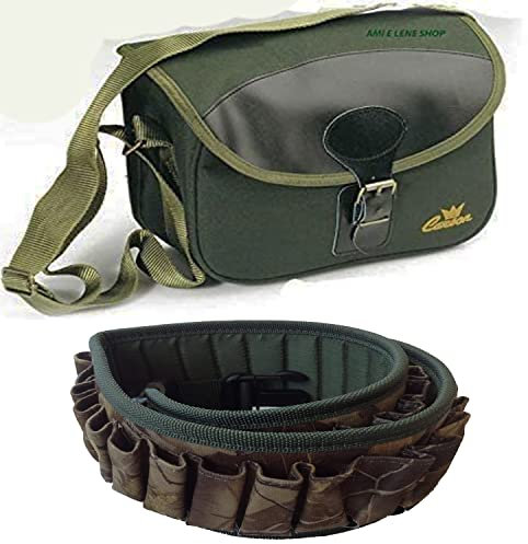 generico Borsa Borsetta Caccia Catana Cartuccera Calibro 20 Cartucciera Cordura