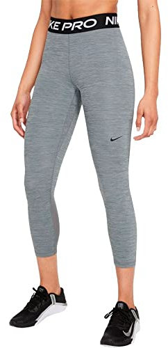Nike CZ9803 W NP 365 Tight Crop Leggings Women's Smoke Grey/Htr/Black/Black L