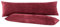 BaSaTex Winter Plüsch Seitenschläfer Kissenbezüge Kissenhüllen | 2er Pack 40x145 | Cashmere-Touch Coral Fleece,Rip-Cord“ | Schwangerschaftskissen Stillkissen | Reißverschluss | Bordeaux