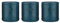 Price & Kensington Accents Tea/Coffee/Sugar Container 750ml Set of 3 Piece Teal