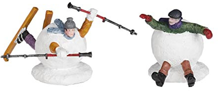 Luville - People in Snow 2 stuks - l11xb9xh7cm