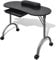 INLIFE Klappbarer Maniküre-Tisch mit Rollen Schwarz,6.95kg,110123