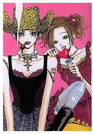 Eflormes Oosaki Nana-Poster, Manga-Persönlichkeit, Anime, dekorative Wandkunst, Malerei, Leinwand, Poster, Geschenke, 30,5 x 45,7 cm, ohne Rahmen