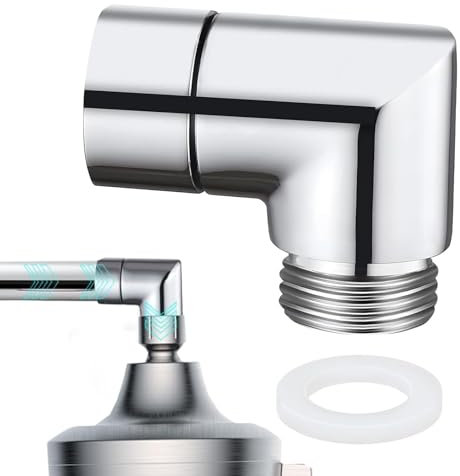 Adaptador De Flexo De Ducha, Adaptador De Alcachofa De Ducha, Adaptador De Alcachofa De Ducha Giratorio, Para Teleducha, Ducha De Pared, Conexión De Filtro De Ducha