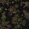 Fiula Papier Peint Autocollant Motif Fleurs 44CM x 3M Film Adhésif pour Meubles Vinyle Wrap Noir Et Doré Papier Peint à Motif Feuilles Papier Peint Vintage Papillon Film Décoratif Salon