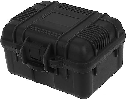 alloneslife 1 Slot Schlagfeste Uhrenbox Uhr Uhr Aufbewahrungsbox ABS für Reiseuhr, Acrylnitril-Butadien-Styrol (ABS)