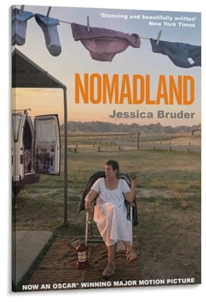 YOUMAN Nomadland Filmposter auf Leinwand, Wandkunst, Poster, dekorativ, modern, 60 x 90 cm