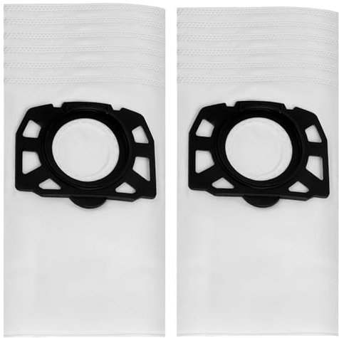 12 Unidades de Bolsas de Filtro Bolsas de Filtro de Fieltro de Repuesto para Kärcher 2.863-006.0 KFI 487 WD4 WD5 WD6 MV4 MV5 MV6 WD5P WD6P para Aspiradores en Seco y Húmedo