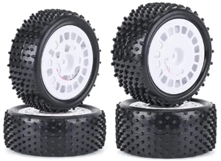 Kompatibel Mit Wltoys 104001 Für Tamiya Für TT-02B DT-02 1/10 Rc Für Rallye-Reifen Für Buggy-Reifenmontage Klebebänder Klebewerkzeuge RC Auto Reifen(White 4pcs)