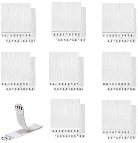 Gaaines 24 Pairs (48 Strips) Picture Hanging Strips, Wall Stickers, No Nails Picture Hanging, Frame Hanging, No More Nails, for Posters, etc